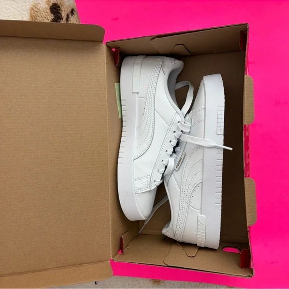 ❤️New PUMA Women's Court Sneaker, White, Size 6.5 - Picture 3 of 15
